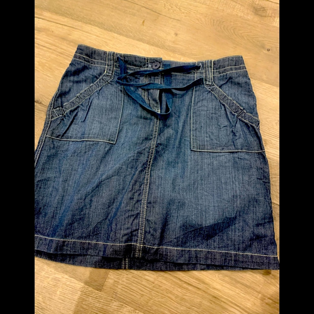 New York & Co. Denim Mini Skirt-